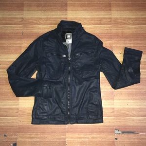 G Star leather jacket